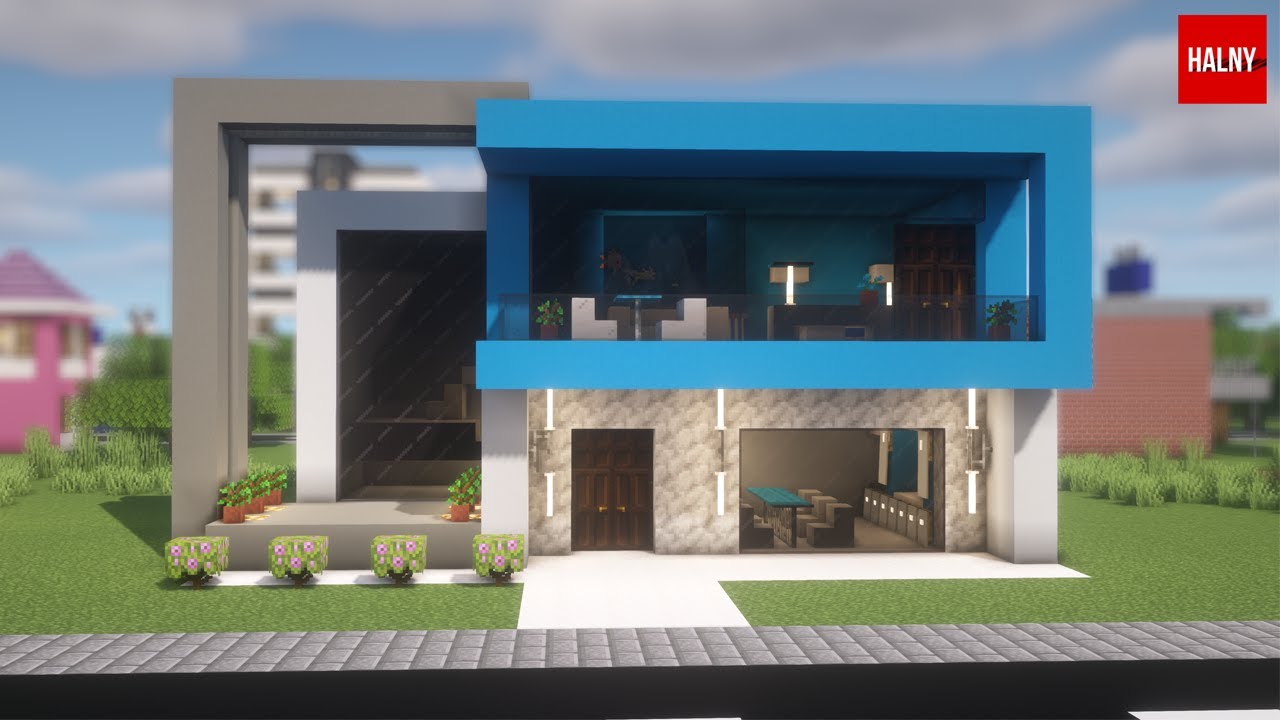 Casa Moderna Fácil / Easy Modern House Minecraft Map