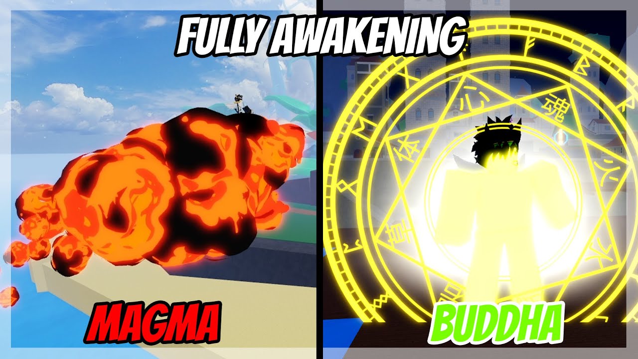 Magma Awakened Names - Blox Fruit Update 15 - Blox Fruit Update 15