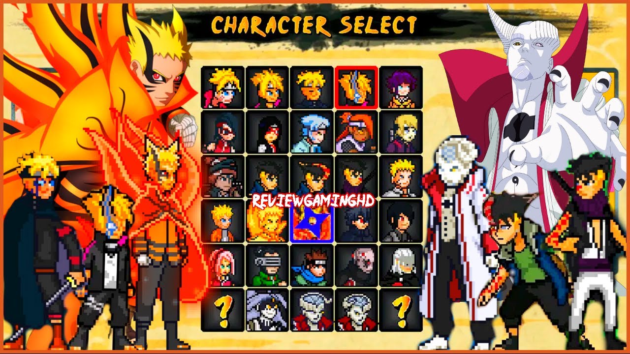 Naruto Mugen Apk Download For Android Lite Version With 38 Characters! -  BiliBili