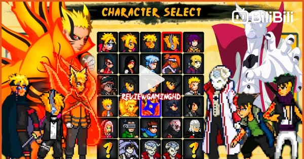 New !! Naruto Mugen APK Game (168 Characters) Offline Android 