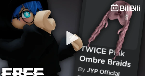 How to get the TWICE Pink Ombre Braids in Roblox Twice Square?