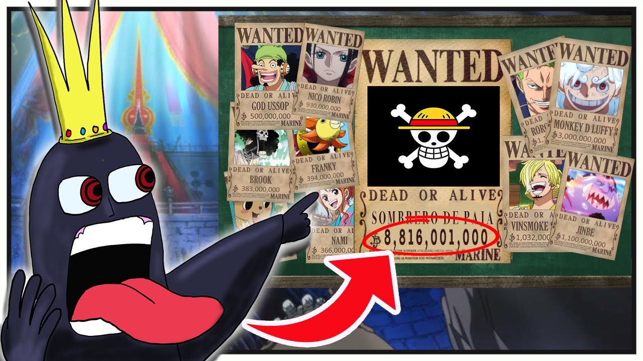 REVELADO! 😱 RECOMPENSAS DE ONE PIECE ATUALIZADAS PÓS-WANO! - BiliBili