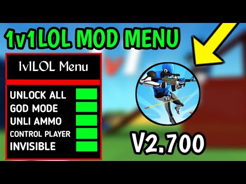 1v1LOL Mod Menu V2.700  Control Player 1/v2 Unlock all Skins And More!!! -  BiliBili