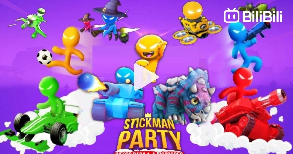 Stickman Party: 4 Player Games - Gameplay Walkthrough Part 1