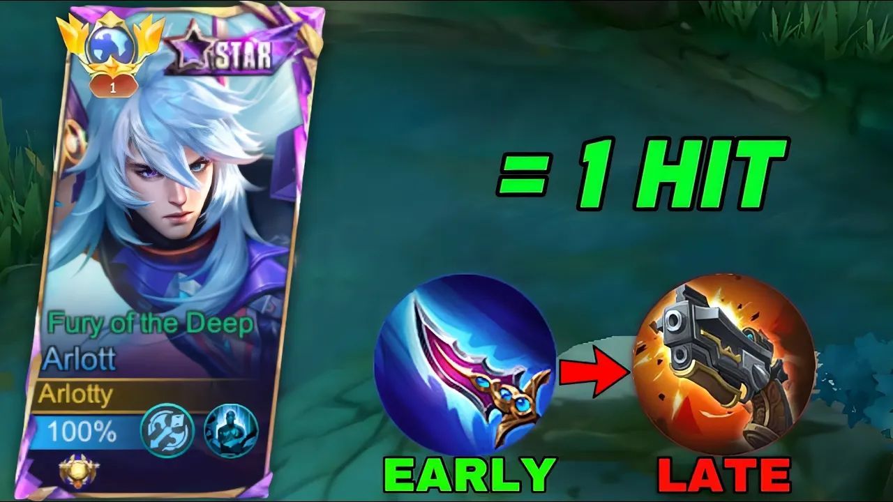 ARLOTT NEW SUPER DAMAGE BUILD FROM EARLY TO LATE GAME! (must try ...