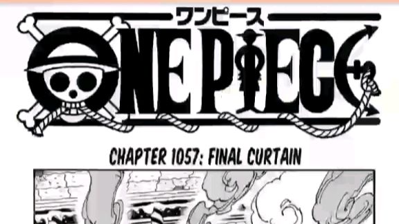 One Piece 1057, when will the next chapter of the manga be