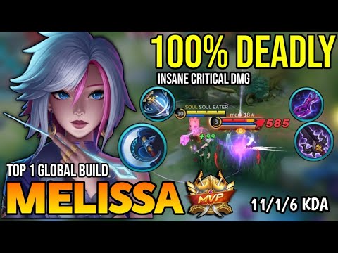 Melissa Mobile Legends , New Hero Melissa Gameplay - Mobile Legends Bang  Bang - BiliBili