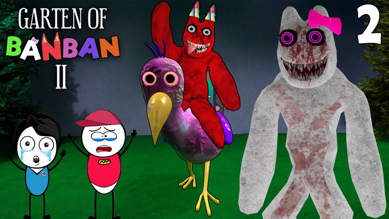 ผจญภัยใน Garten of Banban 2 [FIRST PERSON] OBBY!