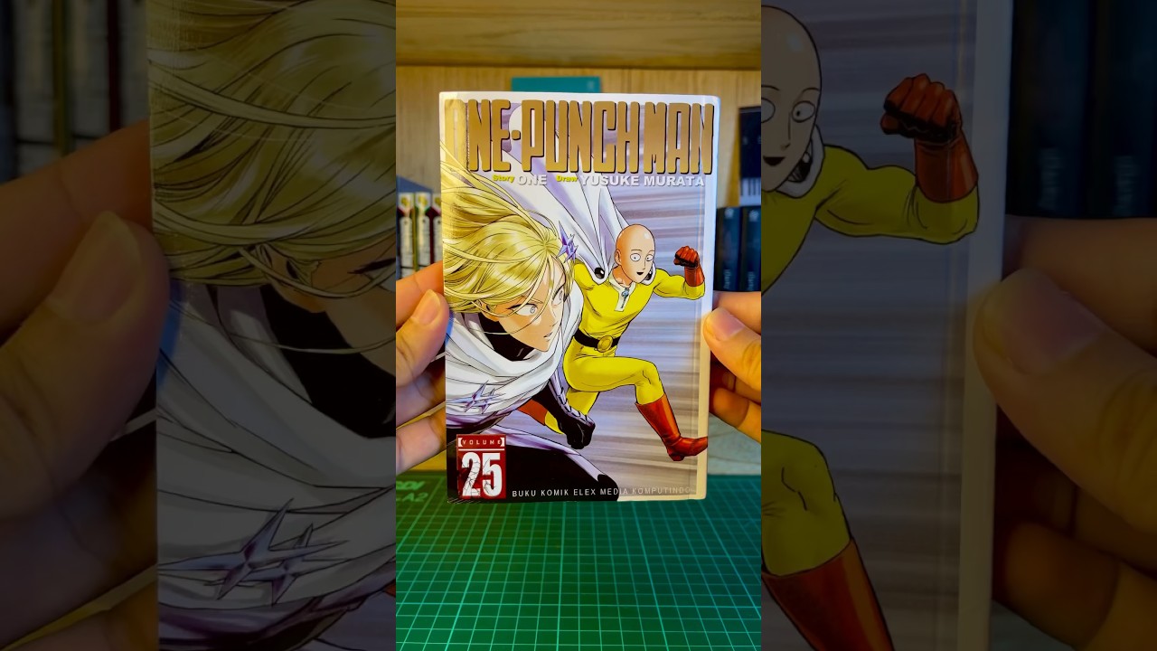 ONE-PUNCH MAN VOL 25  UNBOXING E REVIEW DO MANGÁ 