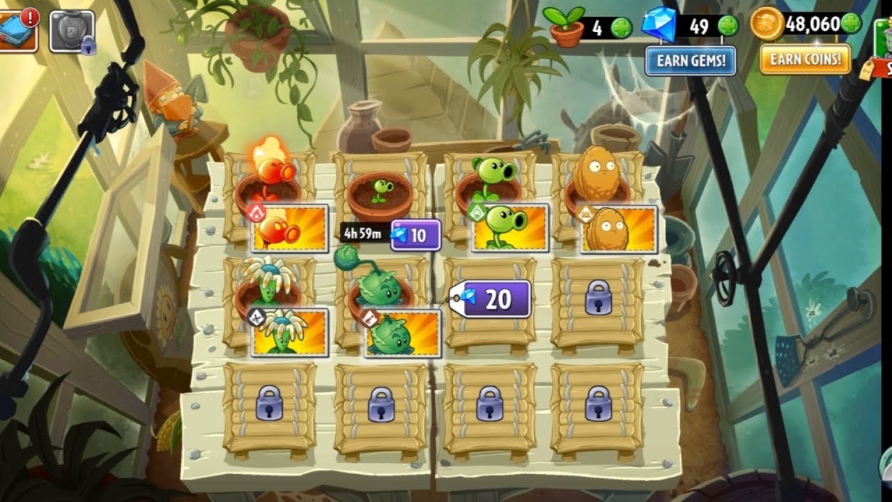 Hướng dẫn hack max level cây và mở khoá cây trong Plants vs zombies 2 -  BiliBili