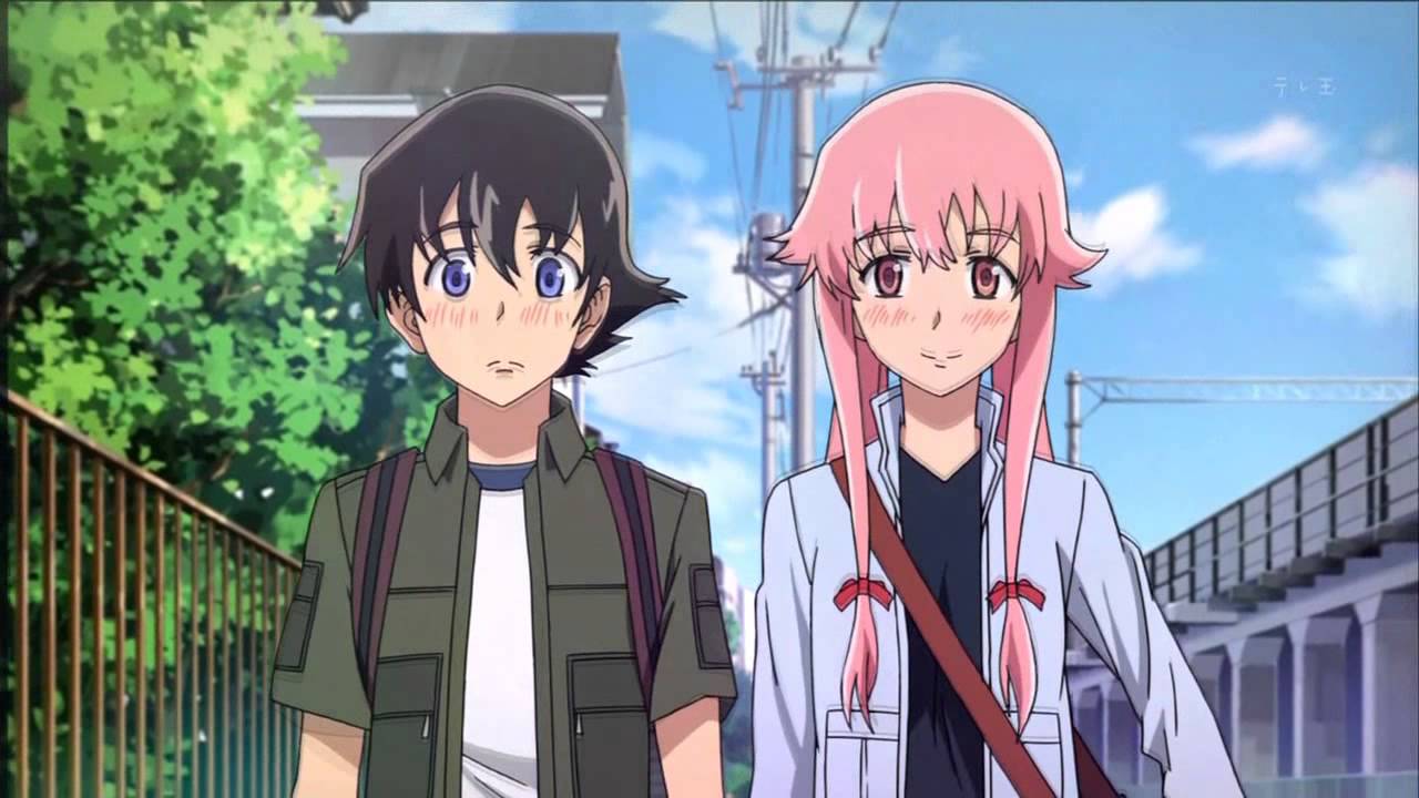 Mirai Nikki Ep 1 - BiliBili