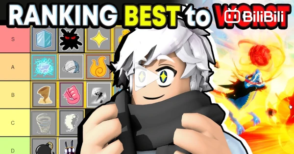 EVERY Fruit RANKED From WORST to BEST in Blox Fruits! 