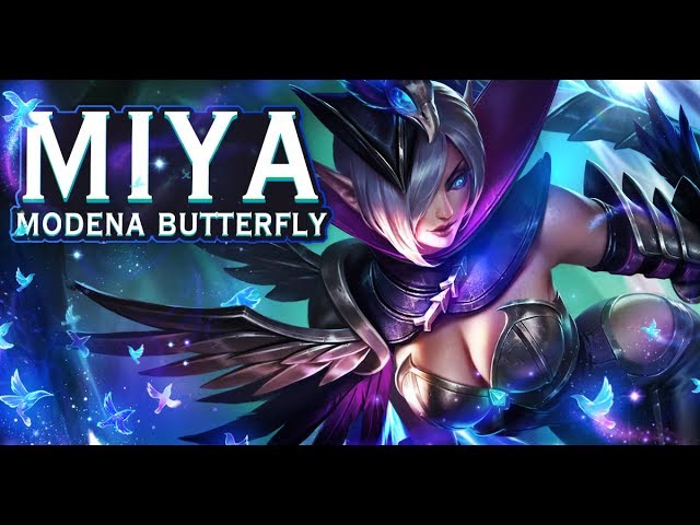 Mobile Legends: Bang Bang on X: #MobileLegends Miya Legendary Skin -  Modena Butterfly, comes with a exclusive avatar!  /  X