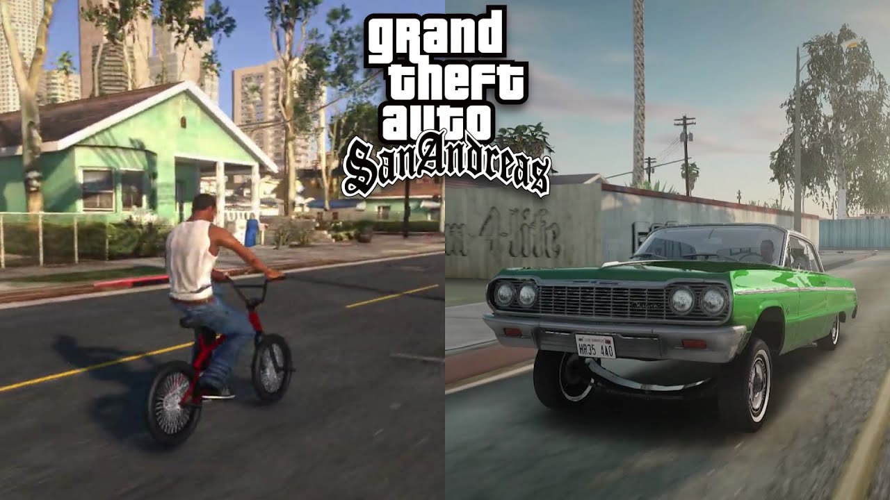 GTA San Andreas V Graphics Mod 