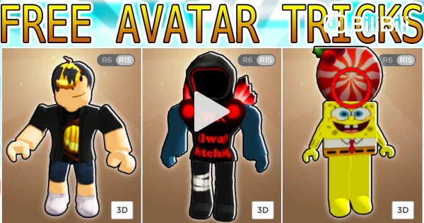 10 of The BEST FREE COOL & PAID Roblox AVATAR TRICKS All in One Video!  (Mind Blowing) 