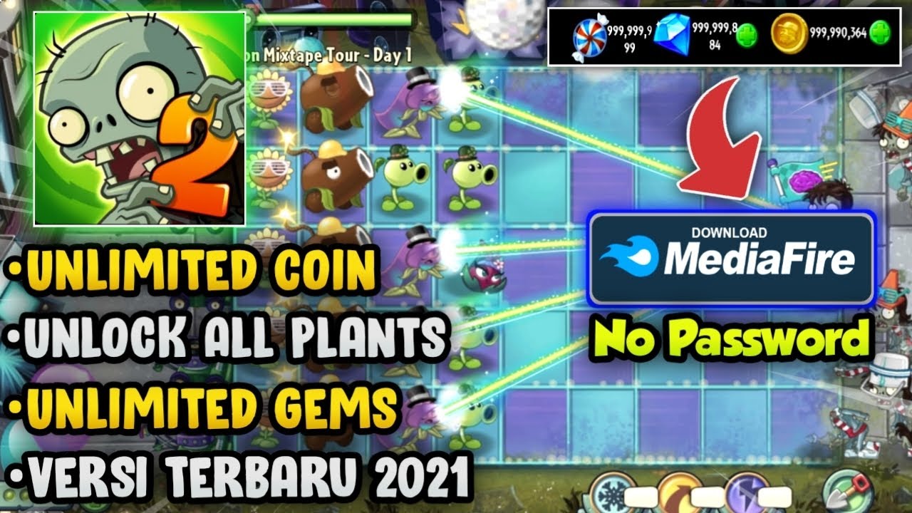 Plants vs. Zombies 2 Mod APK