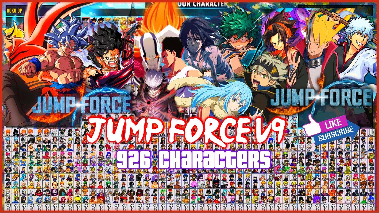 Pin on ANIME MUGEN CROSSOVER JUMP FORCE 490 CHARACTERS