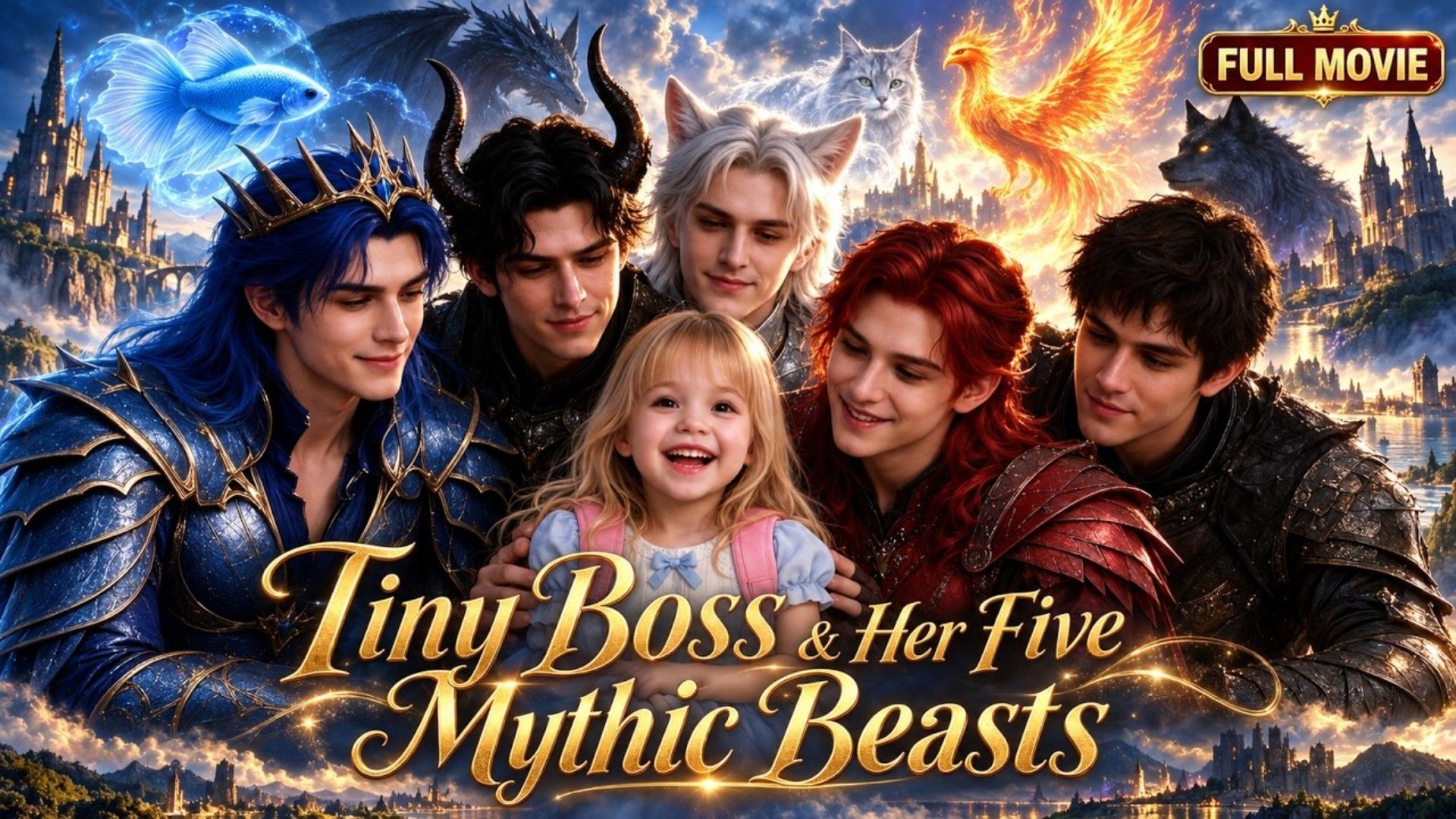 [AI] Tiny Boss And Her Five Mythic Beast - BiliBili