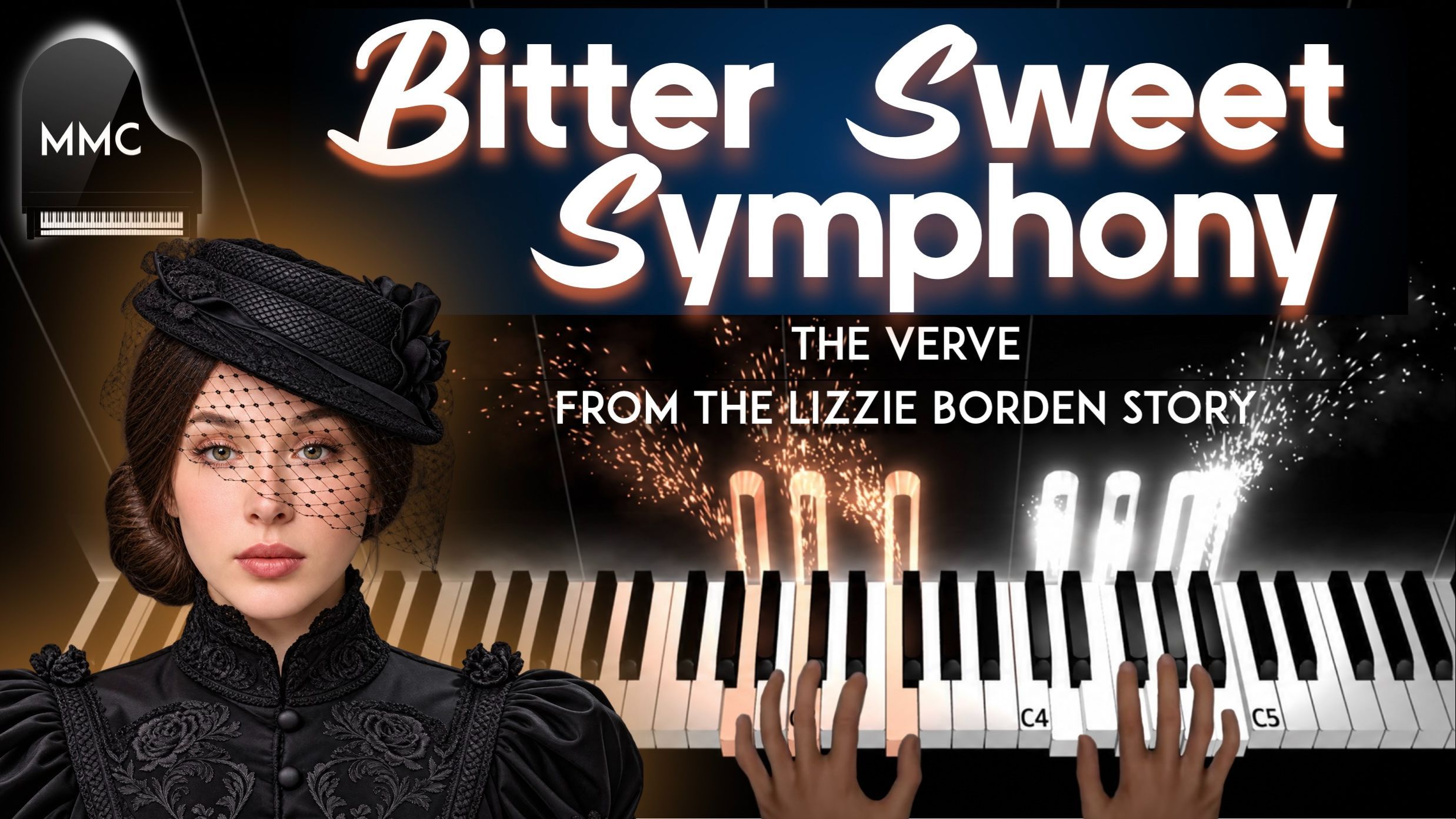 Bitter Sweet Symphony by the Verve piano cover/tutorial + sheet music ...