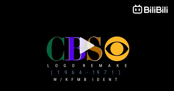 CBS Color Station ID (1966) + KFMB logo remake (1968-1971) - BiliBili