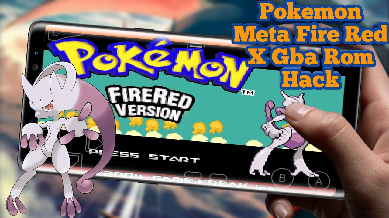 Pokemon Meta FireRed X and Y GBA ROM Hack