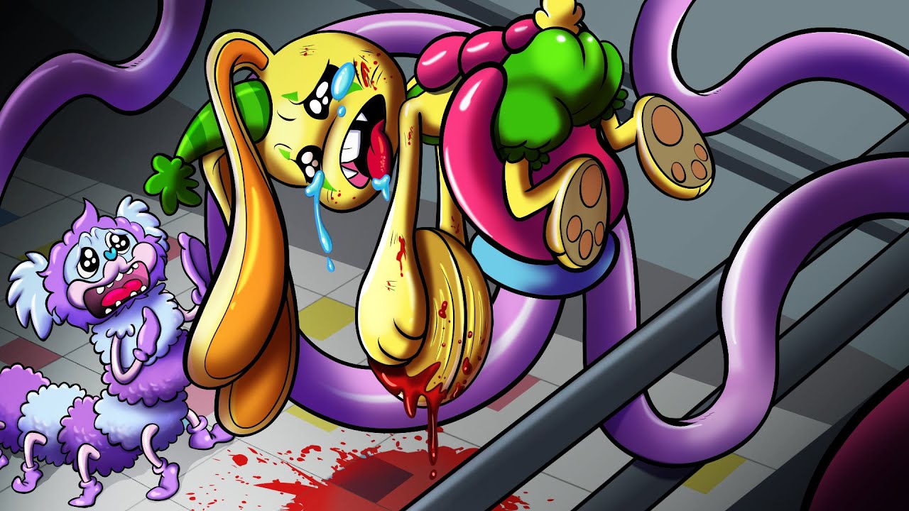 PJ Pug-A-Pillar death (Poppy Playtime Chapter 2 Animation) 