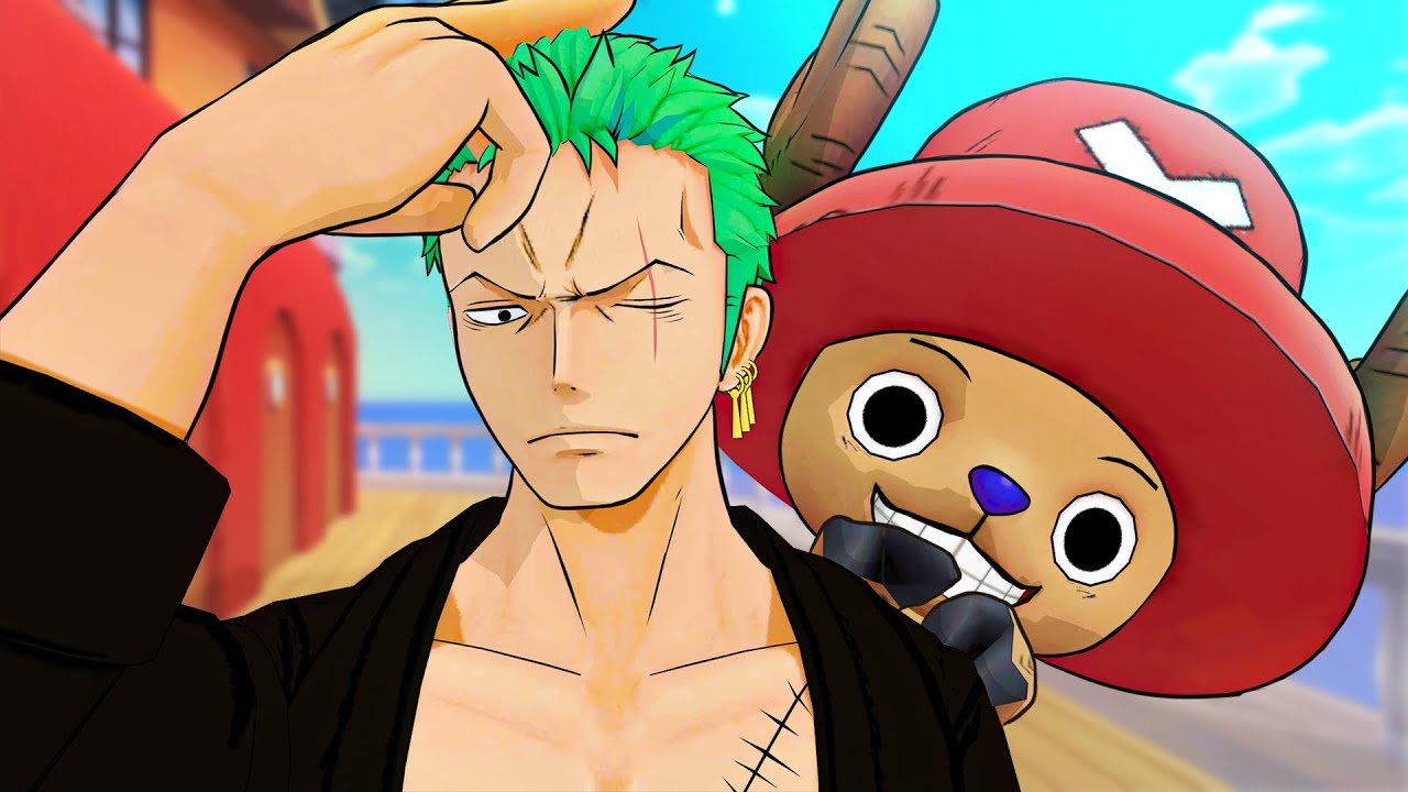 Mugiwaras React - Chopper Perturbando o zoro 😜 no One piece VR