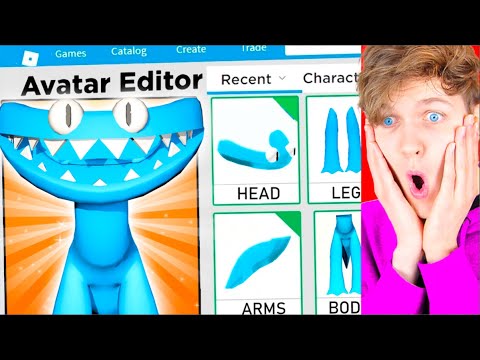 Making *BLUE* RAINBOW FRIENDS A ROBLOX ACCOUNT!? (EXPENSIVE