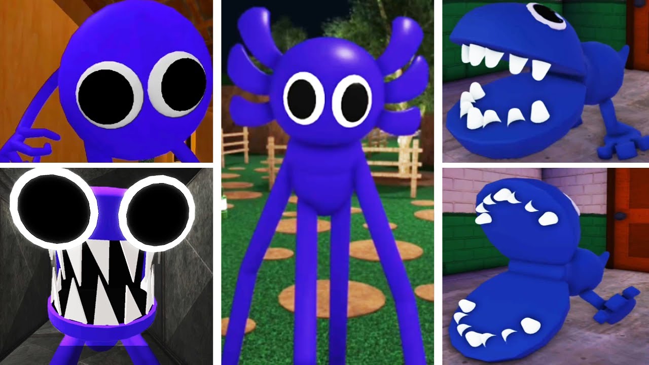 Rainbow Friends: Chapter 2 Concept Morphs New (Baby Indigo