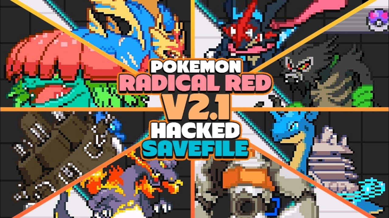 Pokemon Radical Red (V4) Updated - GBA ROM Hack