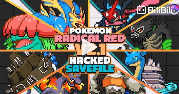 Pokemon Radical Red (V4) Updated - GBA ROM Hack