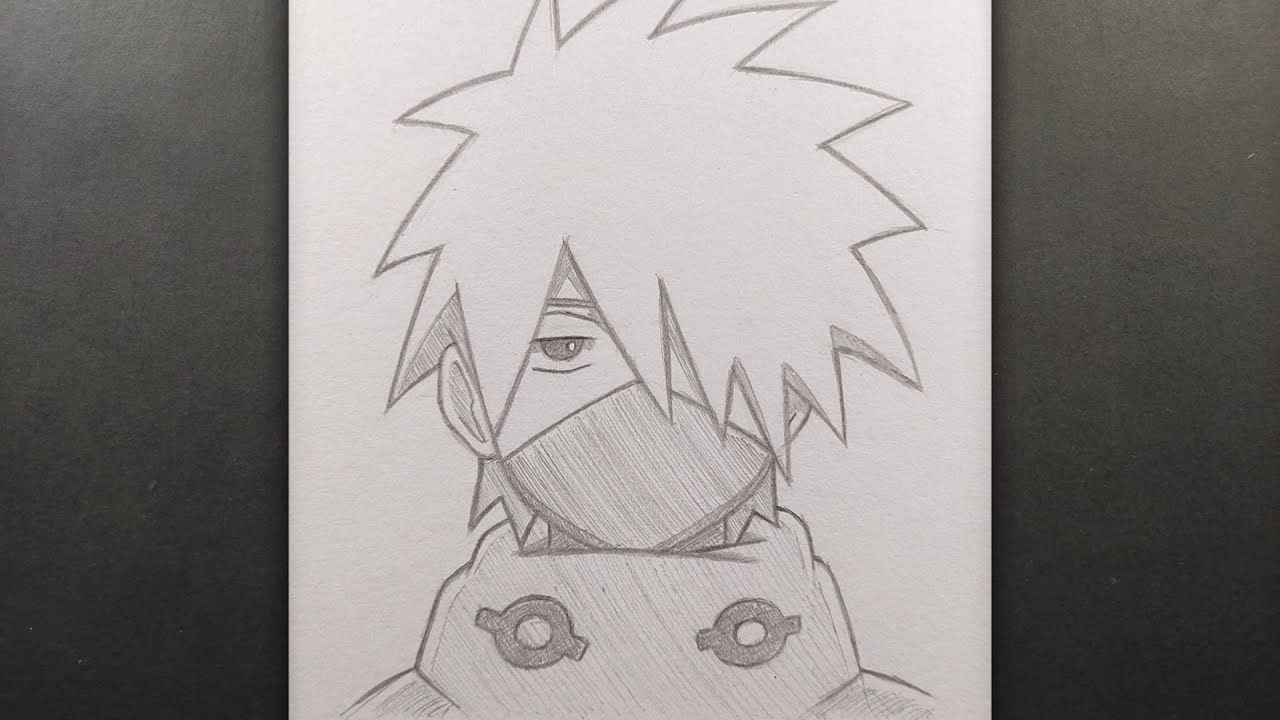 How To Draw Kakashi Hatake With Ease!, Naruto Shippuden