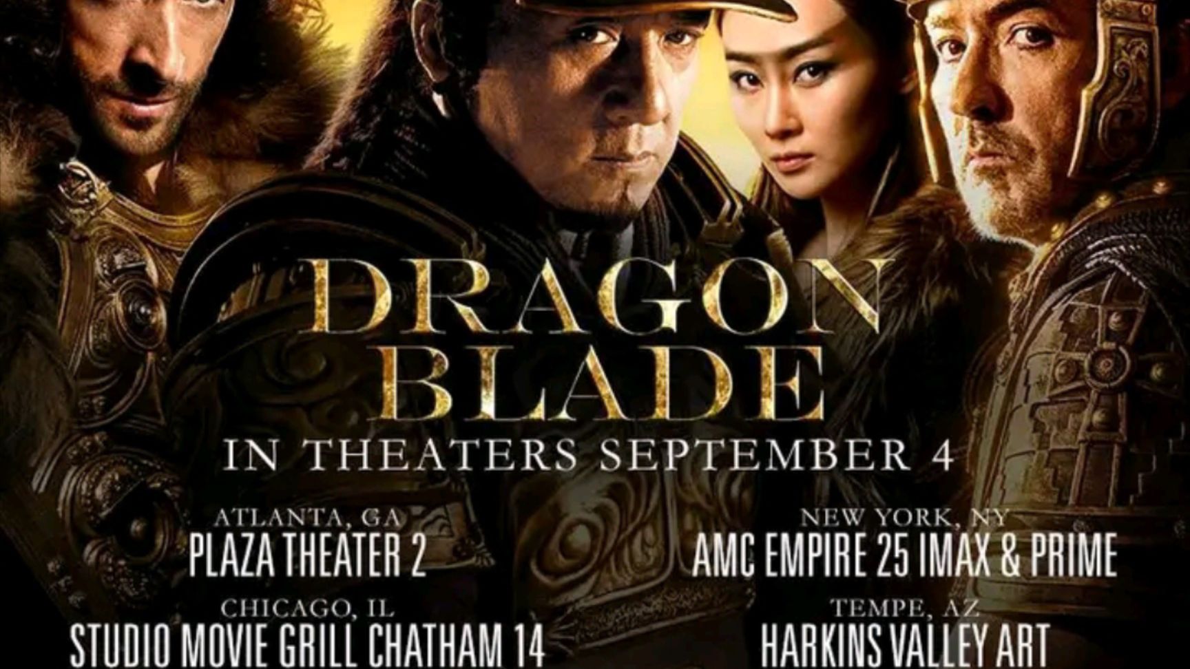 X 上的Dragon Blade