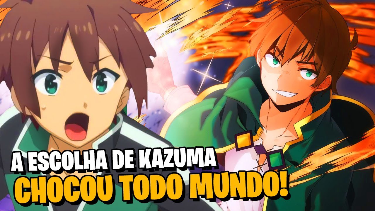 A ESCOLHA DE KAZUMA QUE LEVOU AO TRÁGICO FIM DO SEU GRUPO EM KONOSUBA!  (Spoilers) 