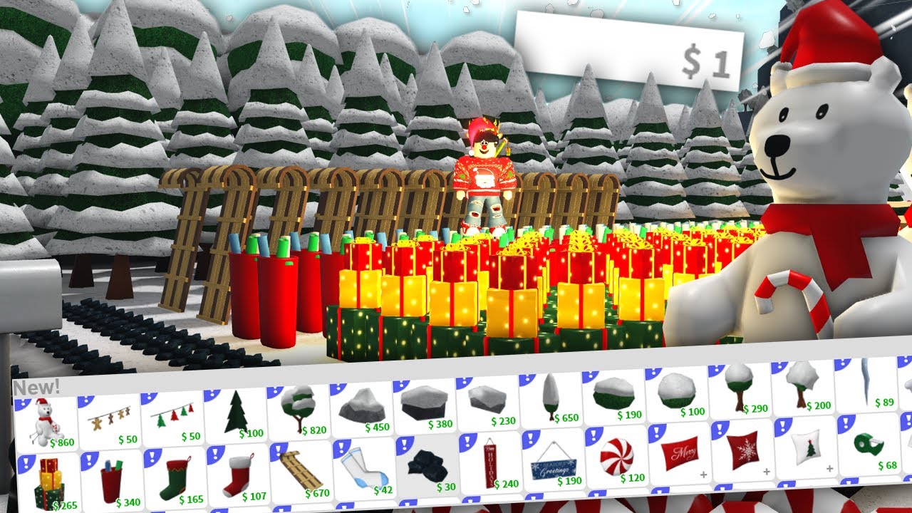 NEW CHRISTMAS UPDATE IN BROOKHAVEN! (Roblox) - BiliBili