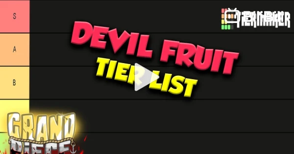 Grand Piece Online: Fruit Tier List (Best Devil Fruits)
