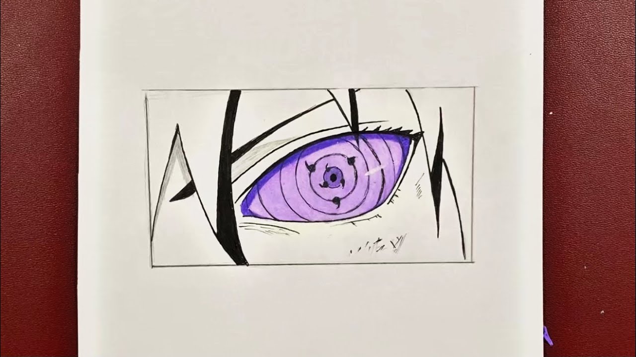 Drawing All Sharingan , Rinnegan , Byakugan , Tenseigan