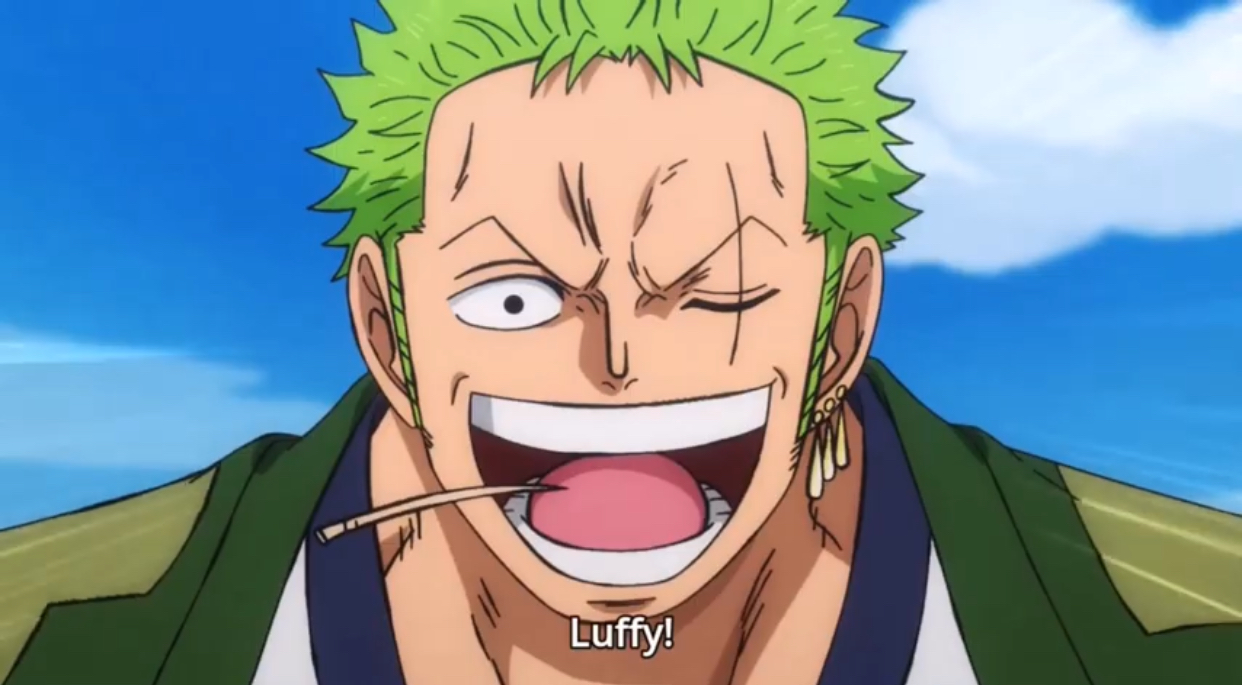 Zoro e luffy wano