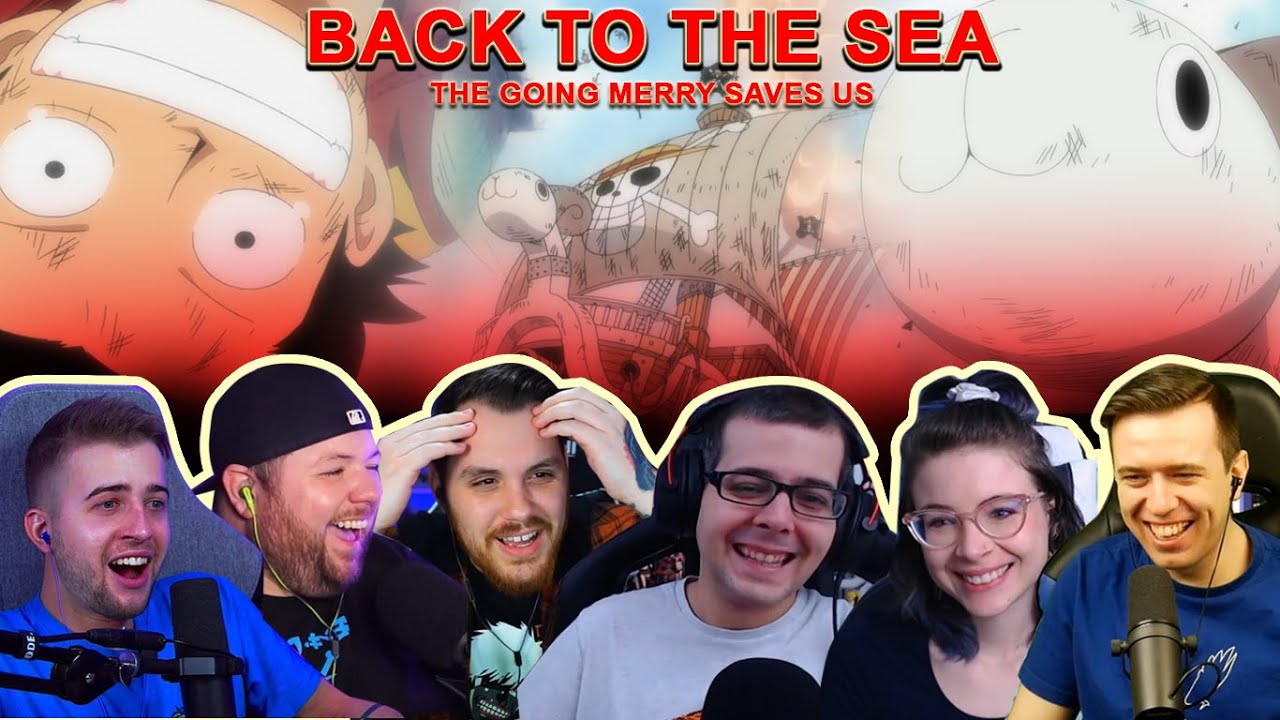 CRYING OVER A SHIP ! GOING MERRY's DEATH ! ONE PIECE EPISODE 312 EST  REACTION COMPILATION 