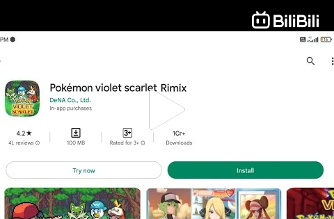 How to Install Pokémon Scarlet and Violet on Android/iOS Mobile - BiliBili