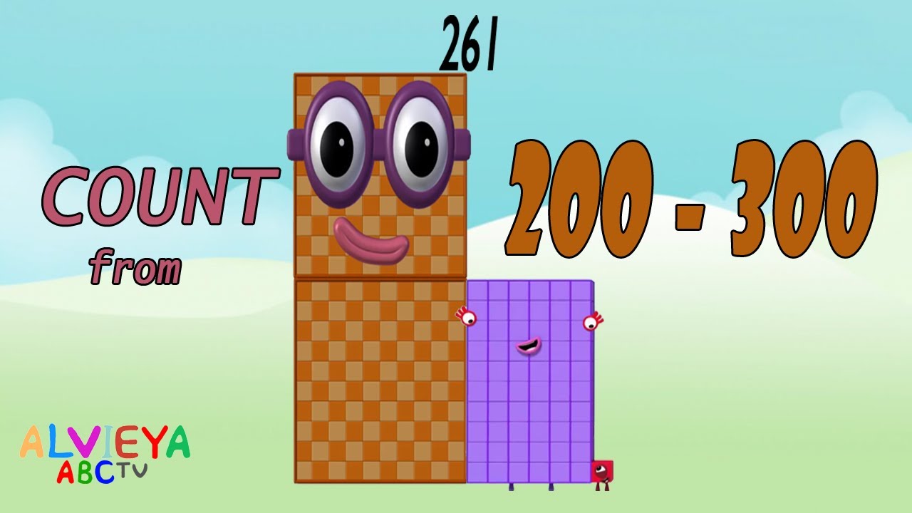 Story about Numberblocks 20+1, 20+3, 20+5 - Numberblocks fanmade coloring  story