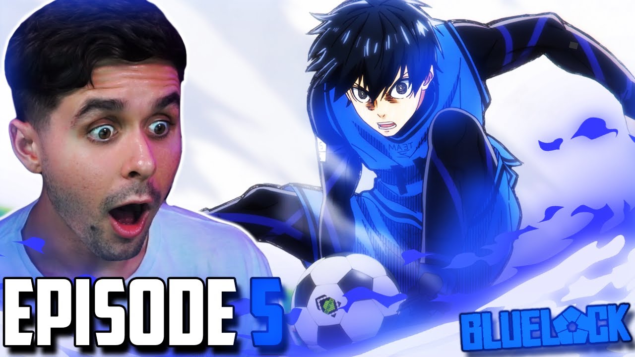 ISAGI É O NUMERO 1!! React Blue Lock EP. 5 