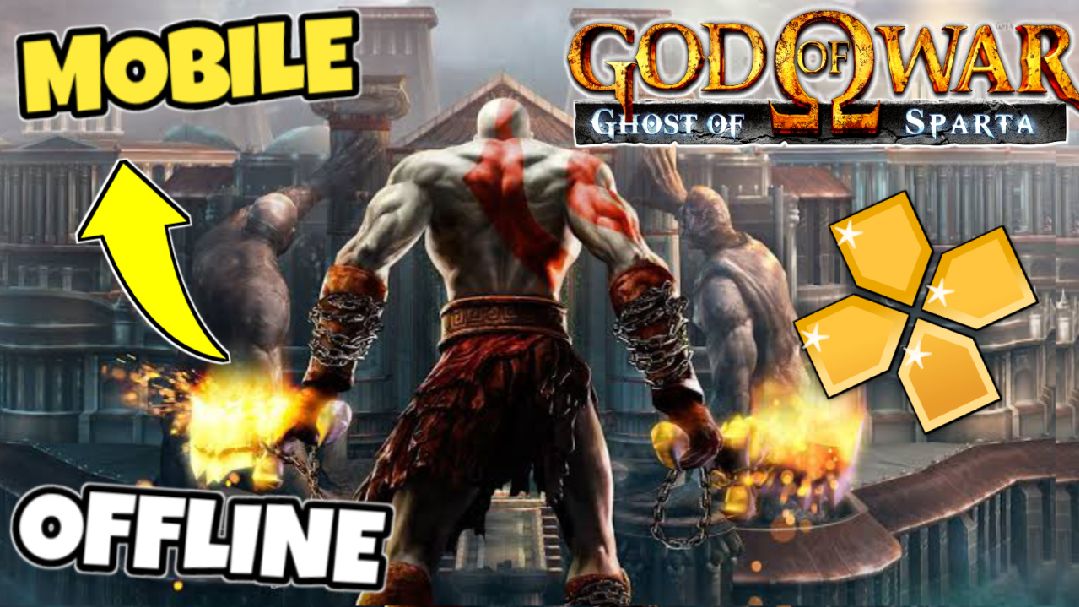 God Of War - Ghost Of Sparta for Android Mobile, Offline 60 Fps, Ppsspp  Emulator