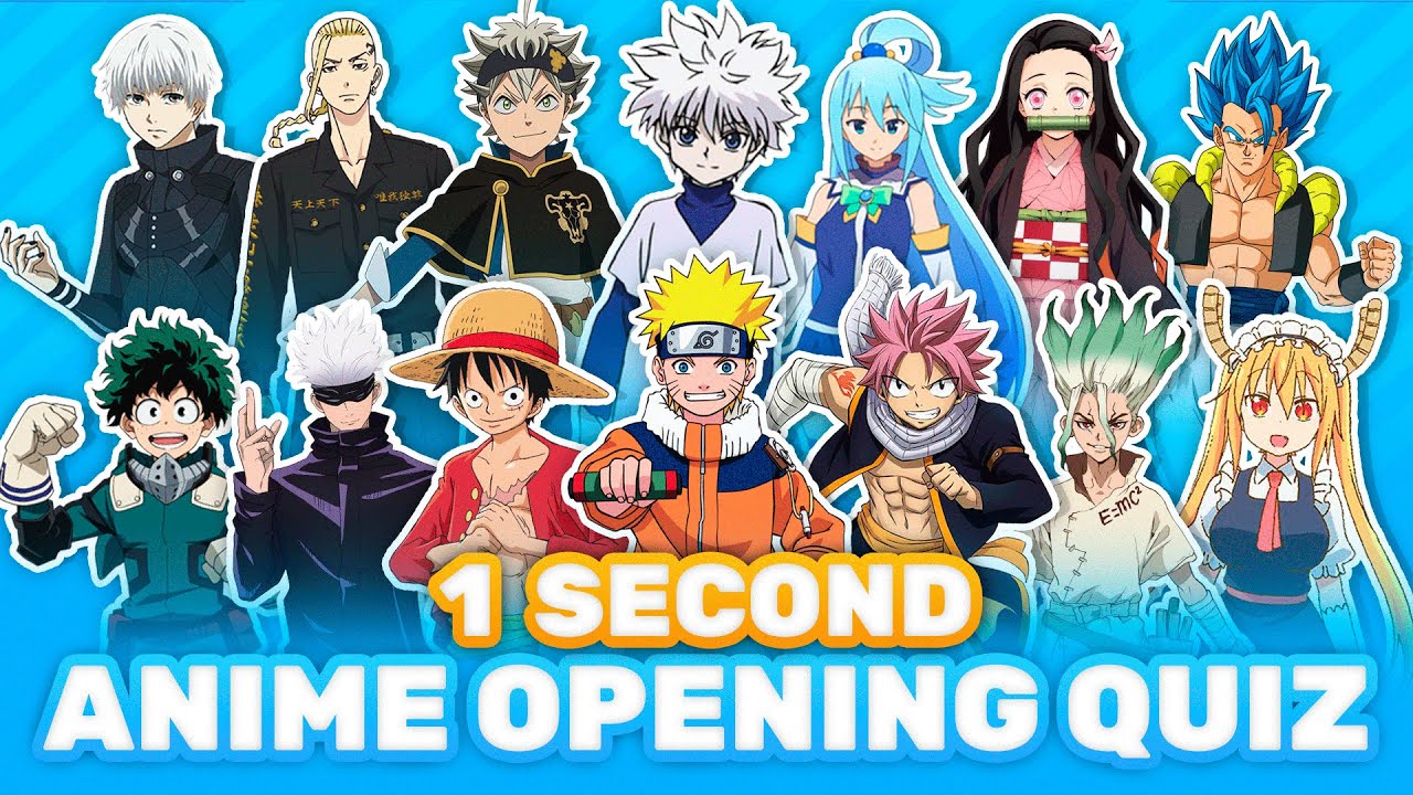 🎶 ANIME OPENING QUIZ (40 openings)