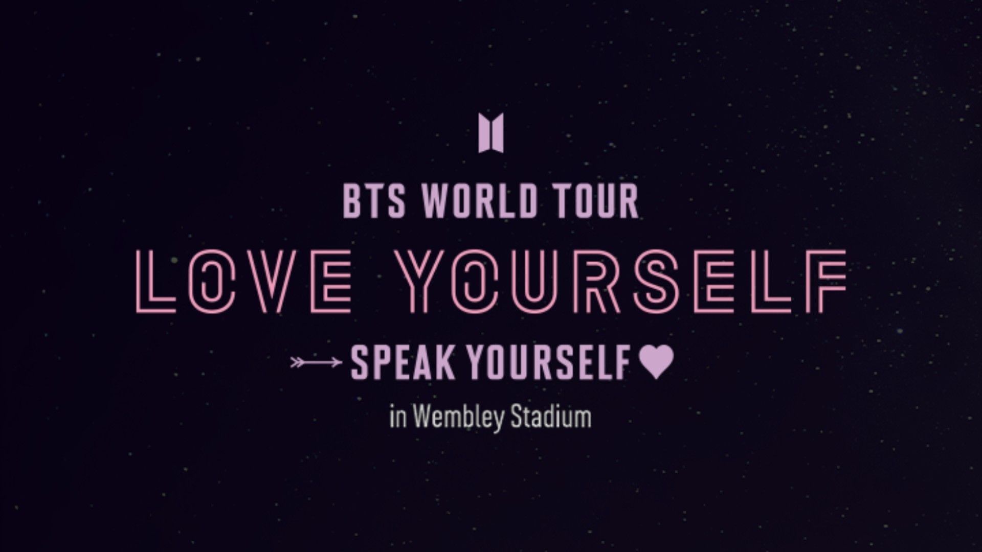 BTS WORLD TOUR LOVE YOURSELF: SPEAK YOURSELF THE FINAL DVD