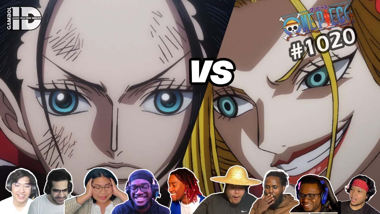 NICO ROBIN VS BLACK MARIA (One Piece 1020