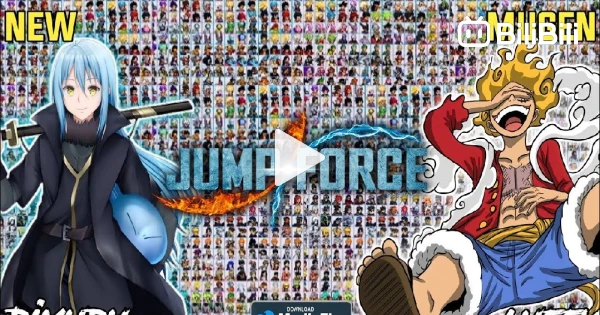 JUMP FORCE MUGEN ANDROID  ALL ULTIMATE SKILL - BiliBili
