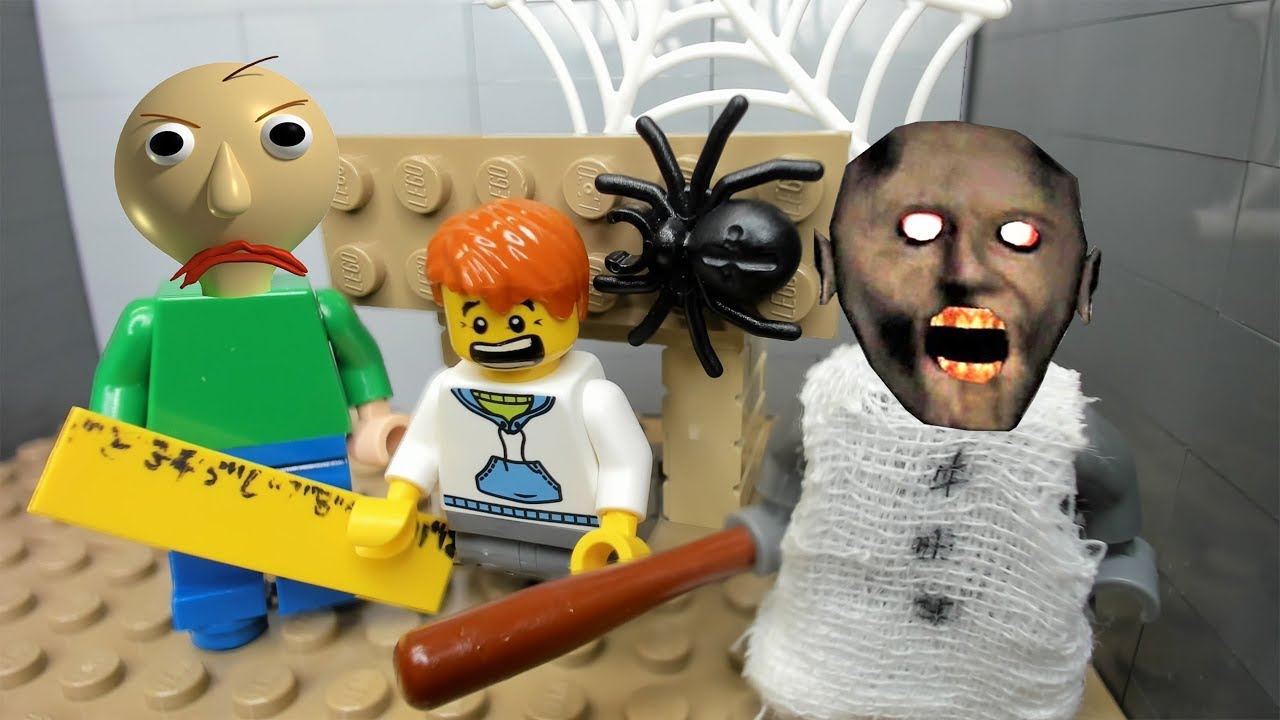 GRANNY LEGO THE HORROR GAME ANIMATION Baldi s Basics 2 BiliBili