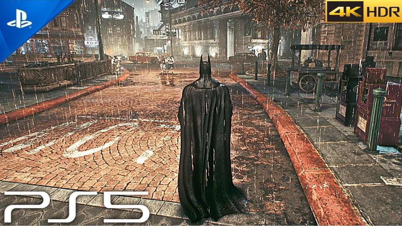 PS5) BATMAN ARKHAM KNIGHT GAMEPLAY  Ultra High Realistic Graphics Gameplay  [4K HDR] 