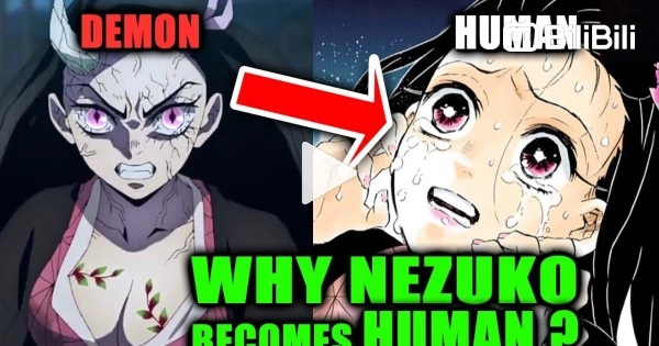 does nezuko become a human
